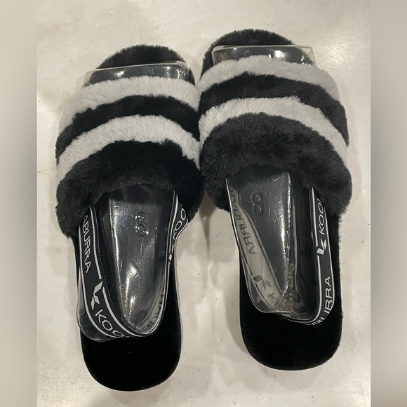 UGG Kookaburra fuzz n sandal-Women’s Size 8 - Picture 1 of 6